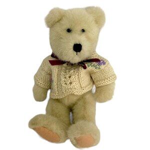 Boyds Bear Vintage 11" with Sweater 1990s J. Bean Series Beige